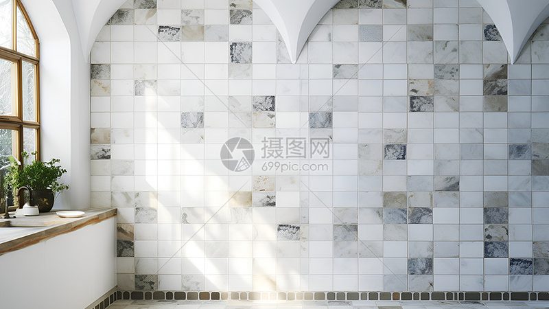 木纹砖与地板拼接，过渡有道**